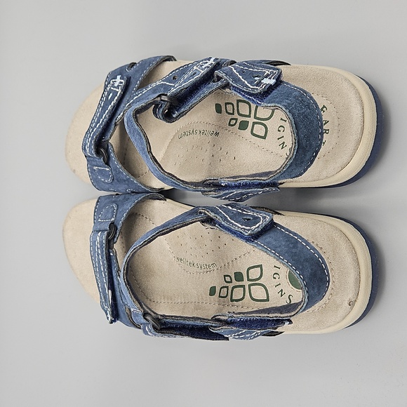 Earth Origins Denim Blue Sandals Size 7 NIB - Picture 4 of 8